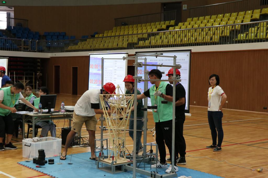 2019年江苏省大学生土木工程结构创新竞赛在我校举行
