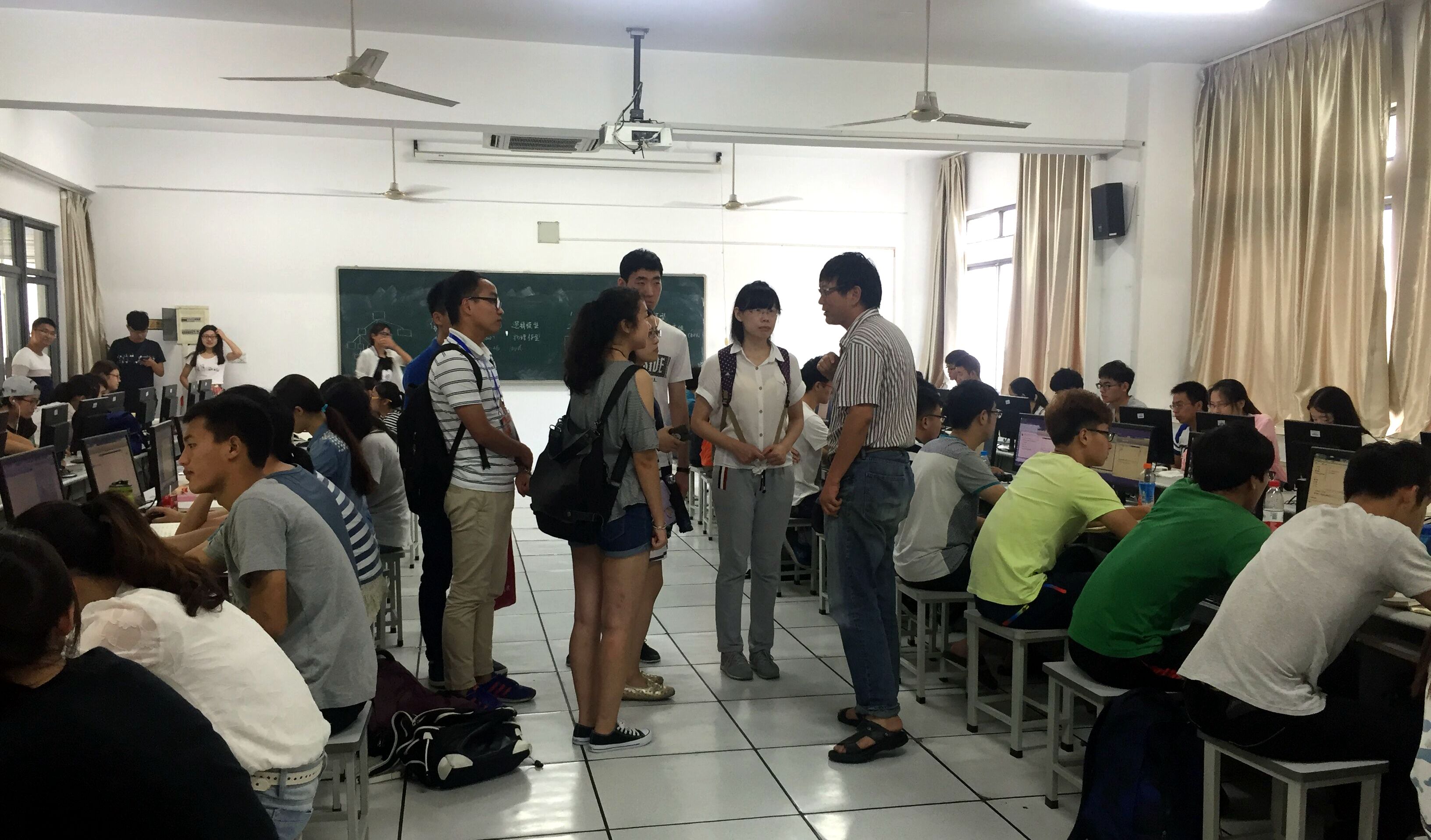 参观数学建模竞赛培训基地