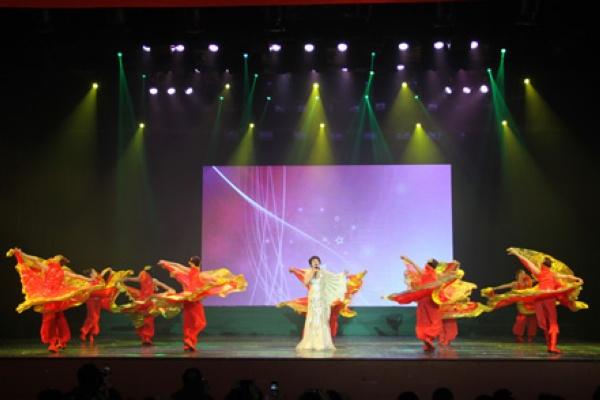 精彩的文艺表演