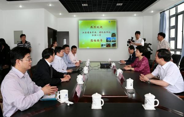 汇报会现场