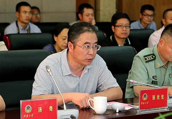 张光生主任介绍新兵基本去向