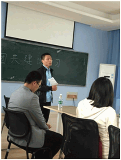 光电12级学生受邀发言