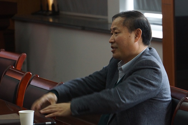 顾正彪副校长总结发言
