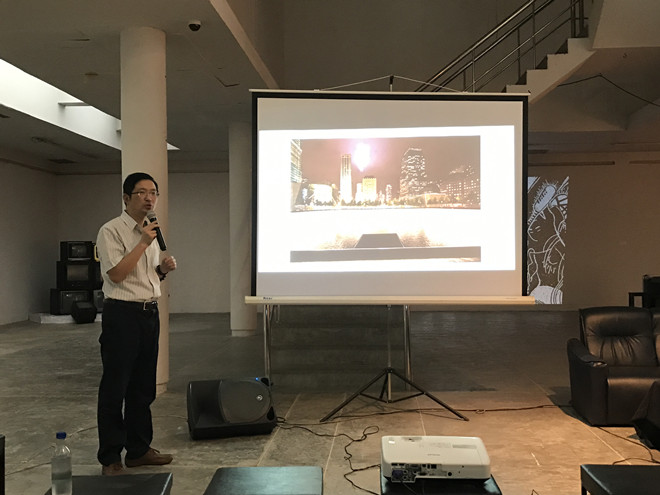 张凌浩教授分享题为“设计意义的研究、创新与当代语境”的主题演讲