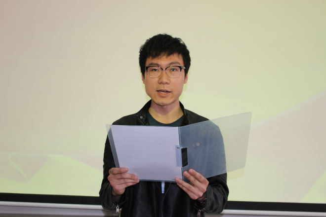 学生代表发言
