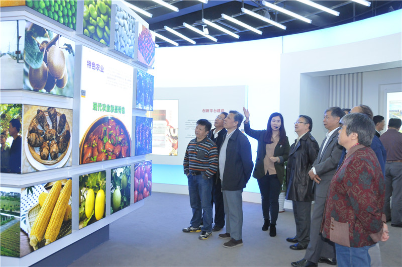 参观考察海门城市展览馆