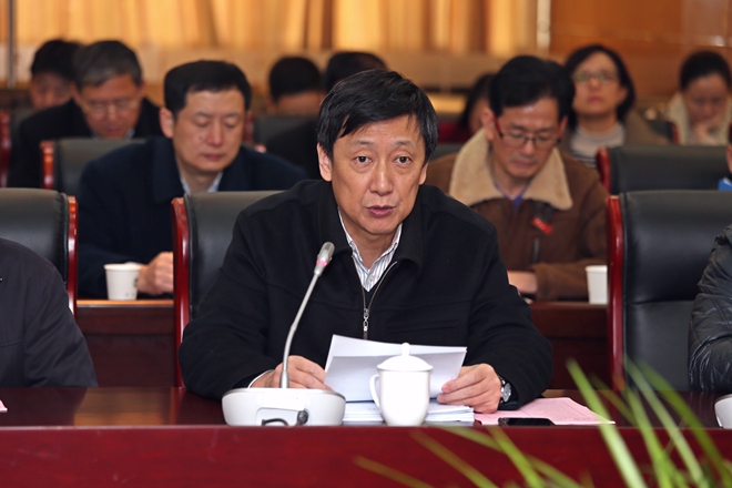 校党委书记朱拓同志讲话
