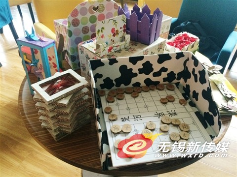各种快递盒手工创意集合