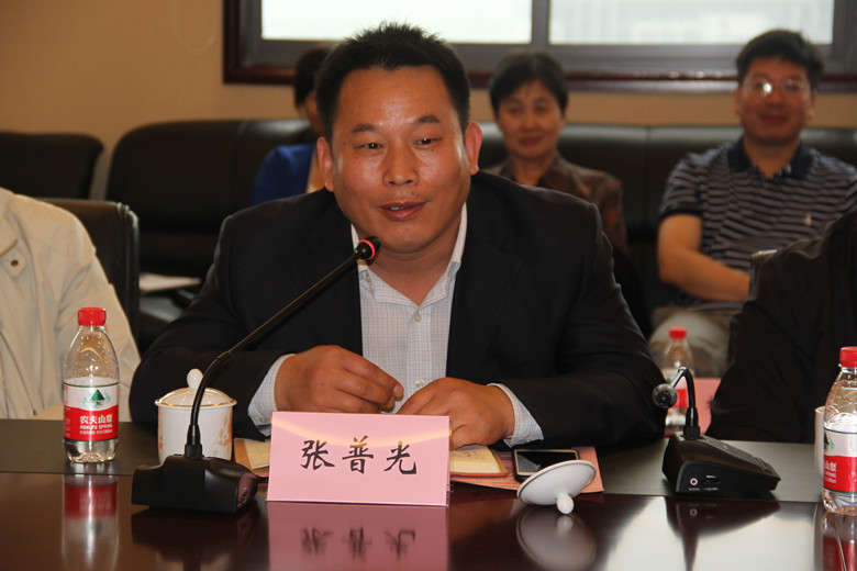 中国农业大学食品科学与营养工程学院书记张普光发言