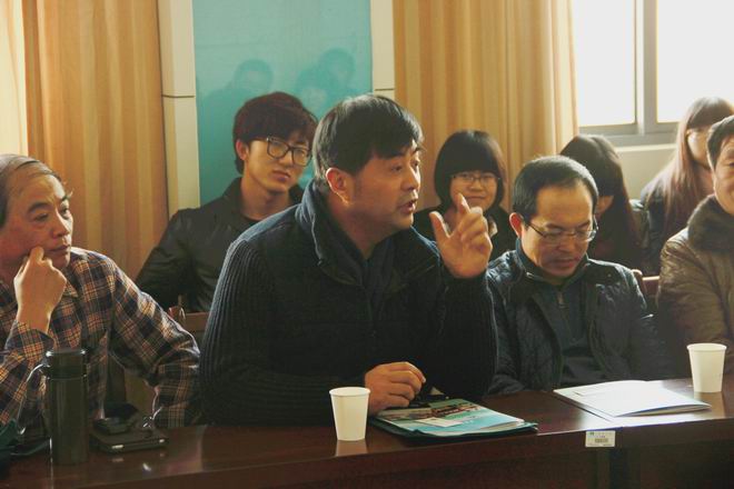 捐赠企业代表寄语大学生