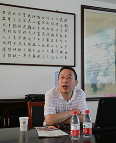 刘焕明教授做专题报告