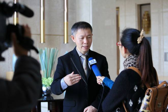 辛向阳院长接受采访