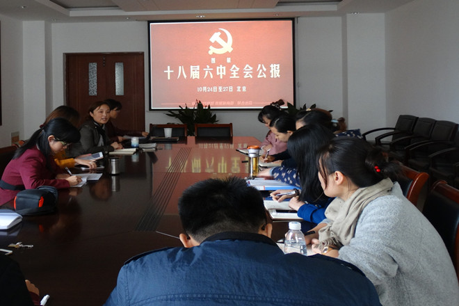 国教与北美学院组织辅导员开展十八届六中全会精神学习
