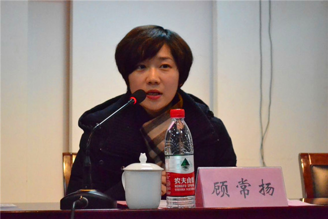 校国际交流处学生交流科顾常扬老师作海外交流专题发言