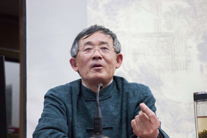 古琴艺术“梅庵派”国家级传承人刘善教现场讲解