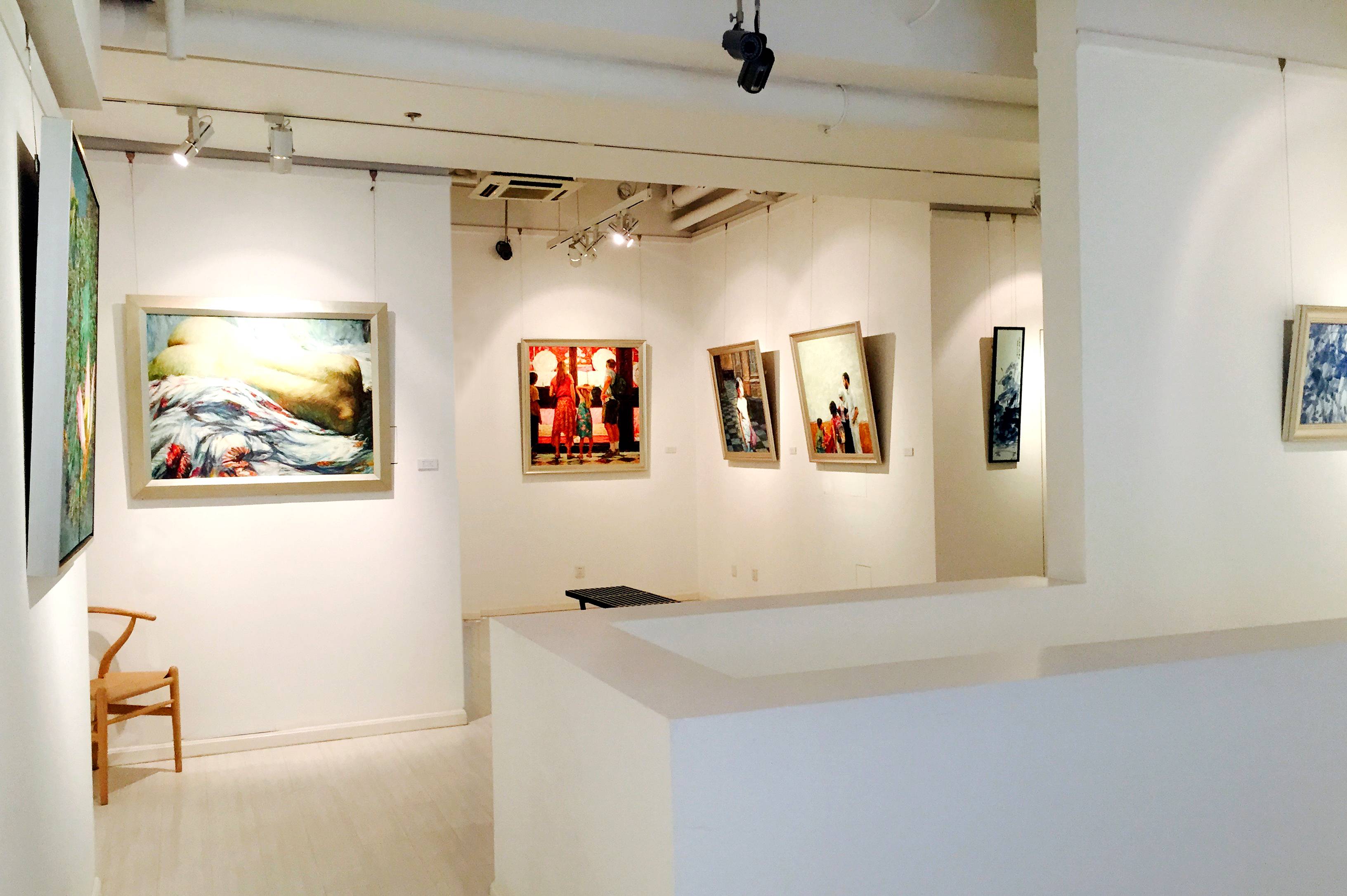 画展现场