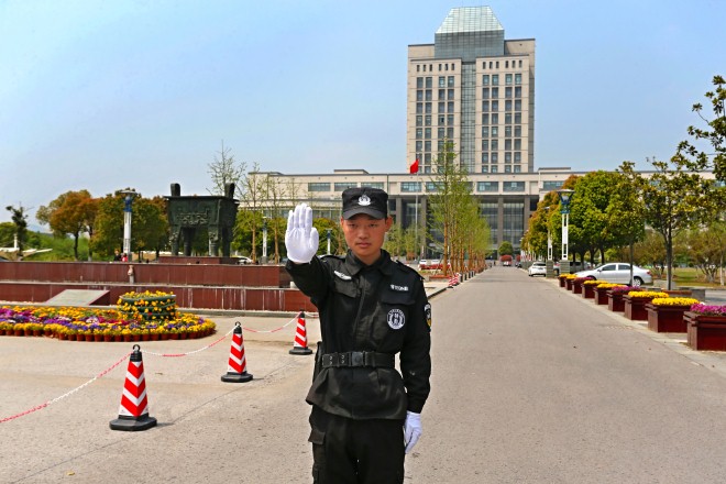指挥交通