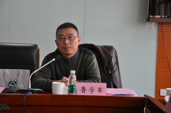 江苏省教育厅学生处副处长鲁学军讲话