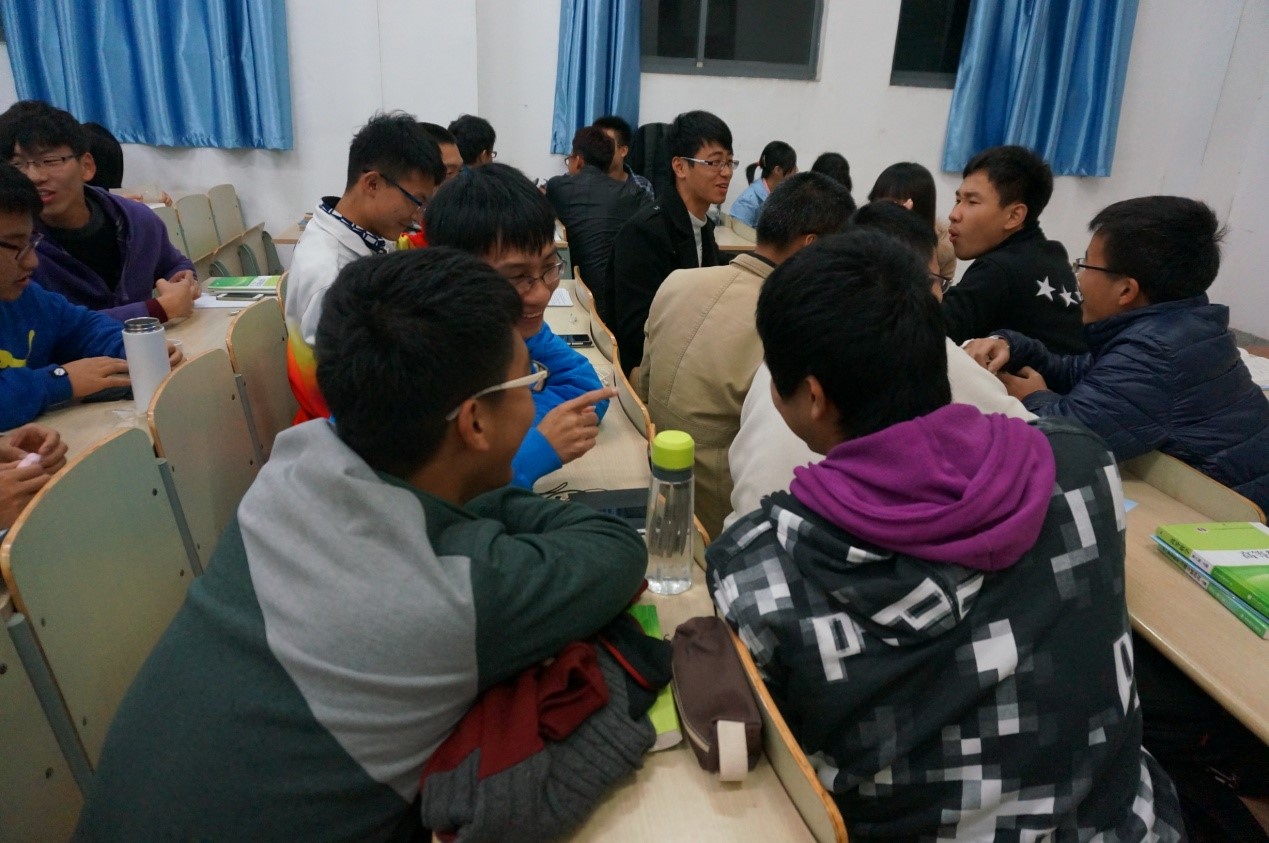 同学们各抒己见