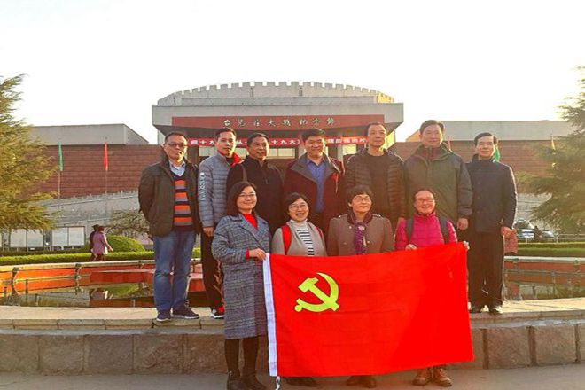 党员参观台儿庄大战纪念馆 党员参观台儿庄大战纪念馆