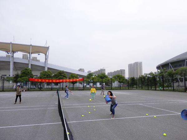 2013年江南大学学生网球赛举行