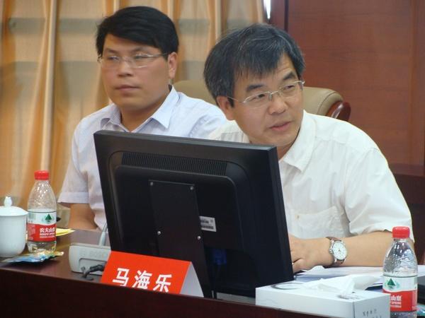 专家组成员、江苏大学马海乐教授