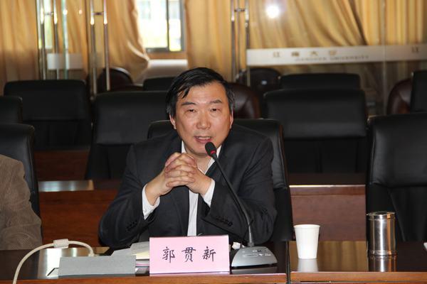 校党委常委、党委组织部部长郭贯新讲话