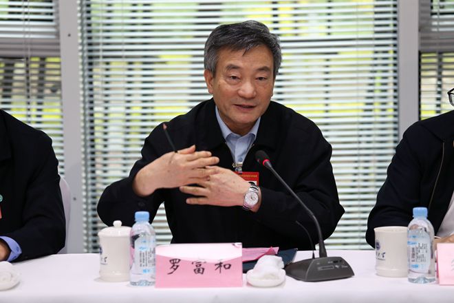 全国政协副主席罗富和讲话