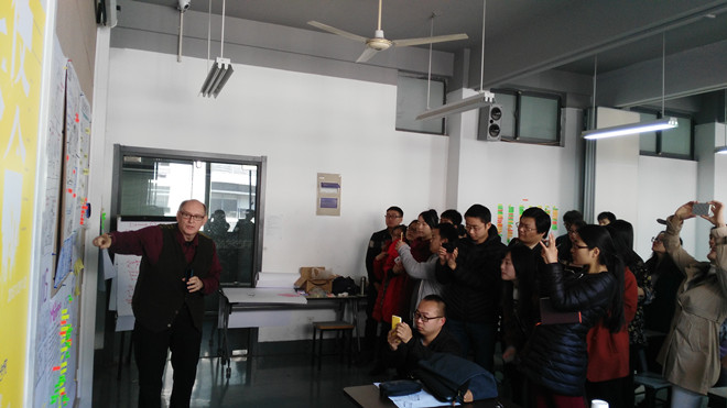 辛辛那提大学Craig Vogel教授为工作坊授课点评