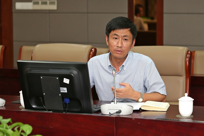 党委常委、组织部长戴月波讲话