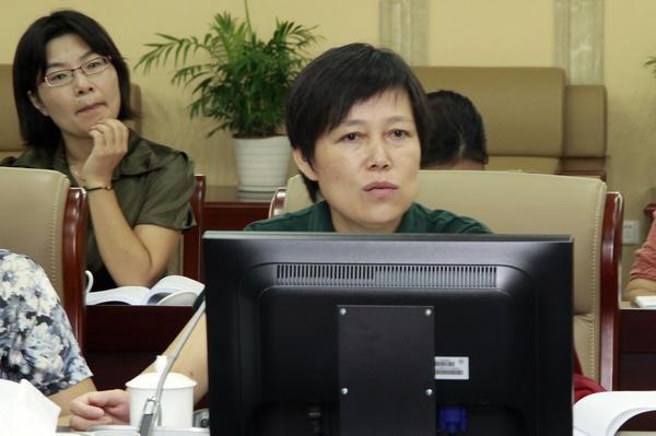 参加教育部第31期“形势与政策”课骨干教师培训班的孙建英老师作专题辅导