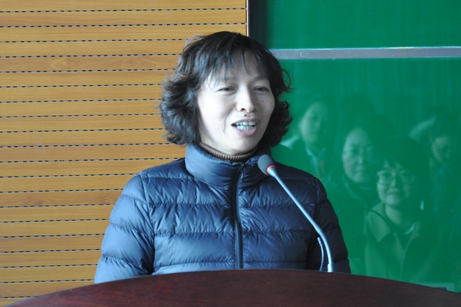 生物工程学院党委书记黄壮霞讲话