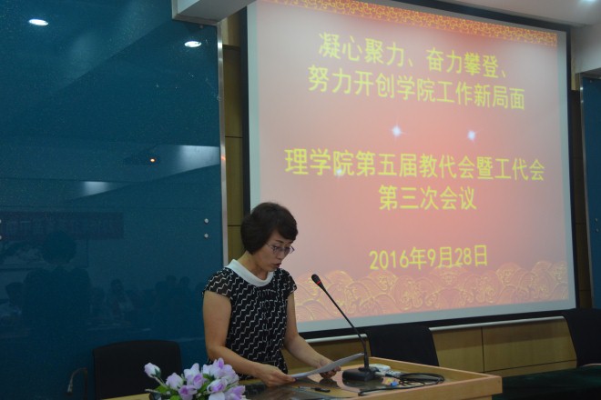 张菁燕书记作会议总结