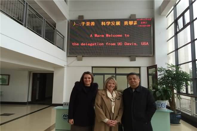 UC Davis副校长Adrienne L.Martin教授一行来访