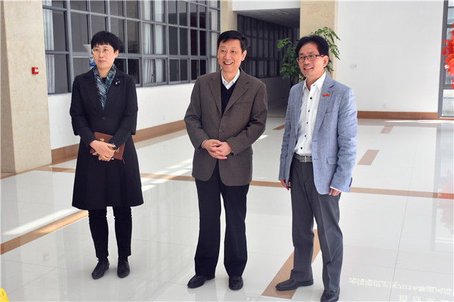 朱拓书记赴商学院走访调研