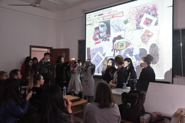 英国中央兰开夏大学服装设计系前来纺服学院开展学术交流