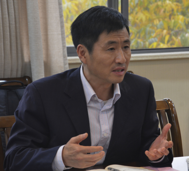 戴月波部长发表讲话