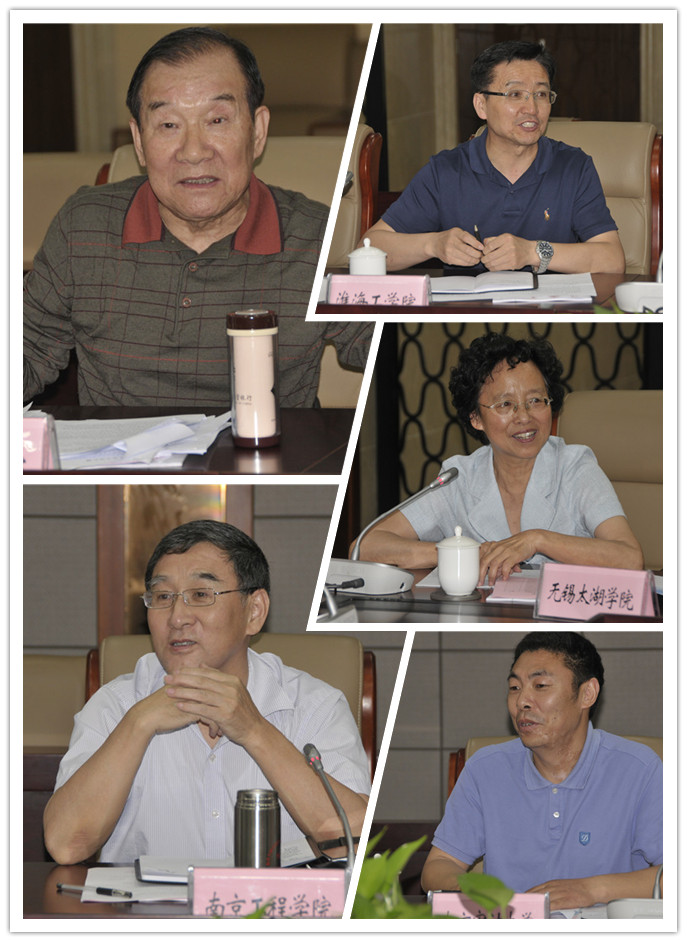 各高校关工委负责人发言