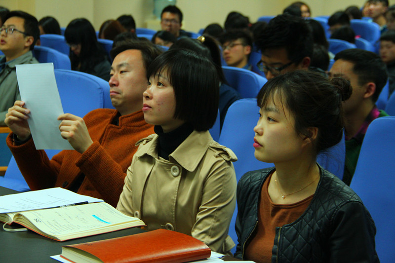 学生骨干培训会现场