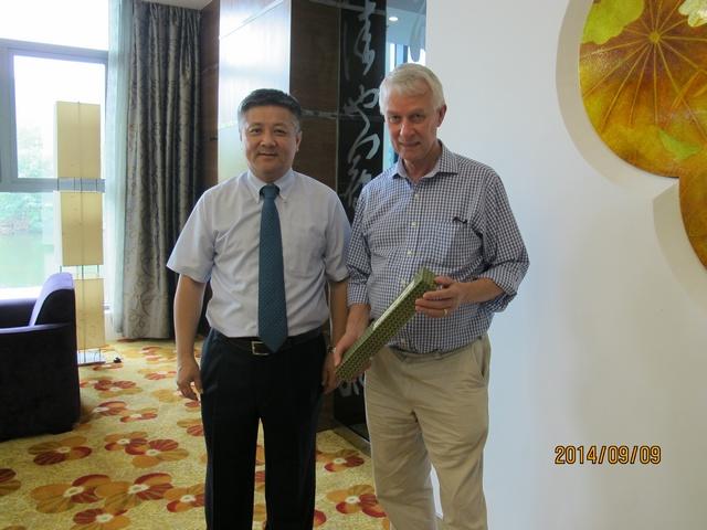 徐岩副校长会见 Richard John Roberts博士