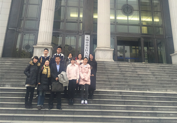公民代理小组合照