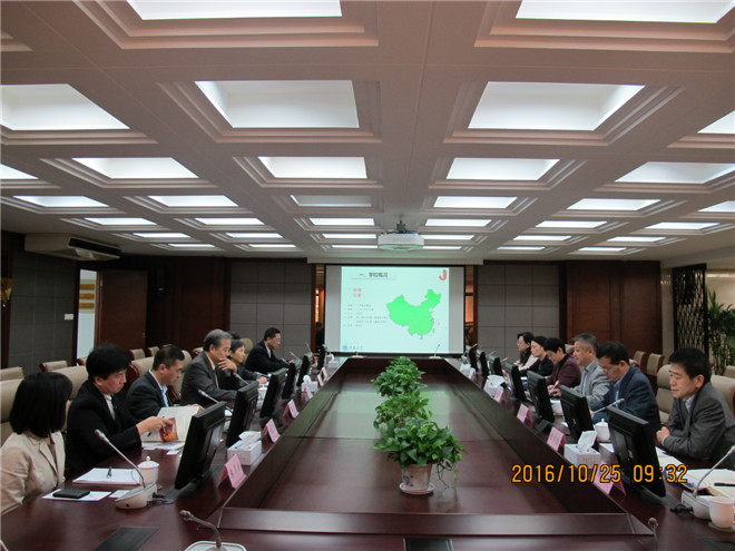 徐岩副校长会见铭传大学校长一行现场