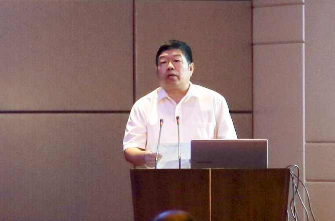 江南大学校长陈坚教授致辞