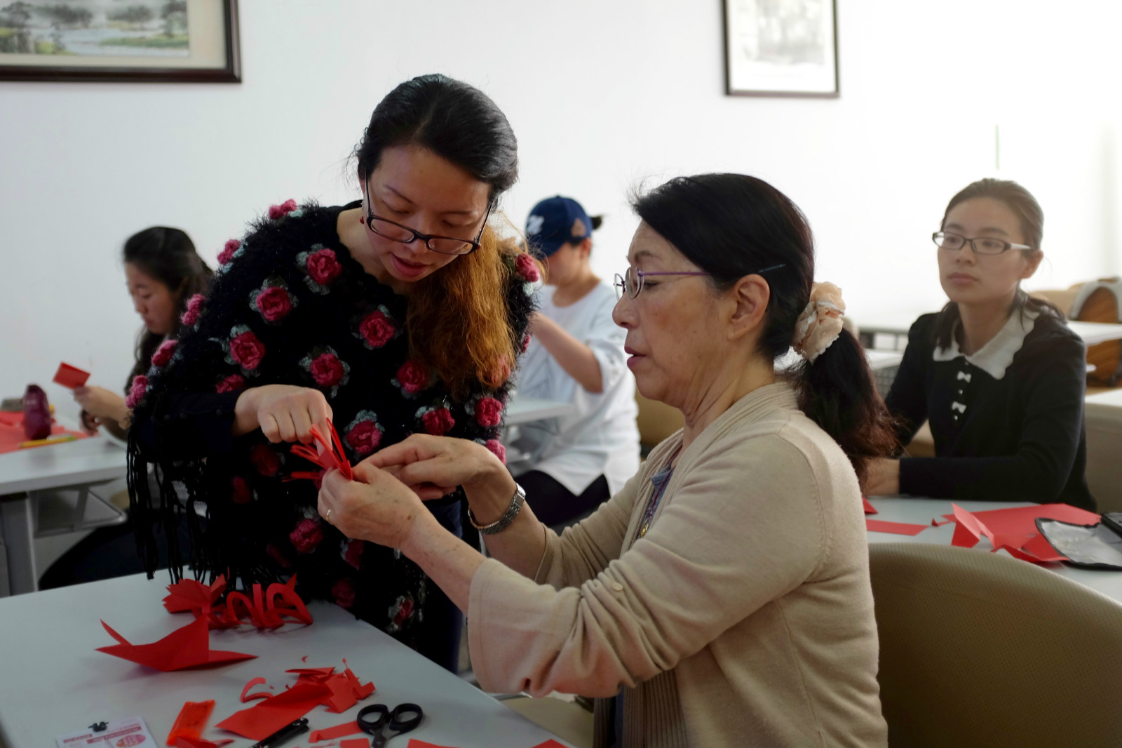 老师悉心指导