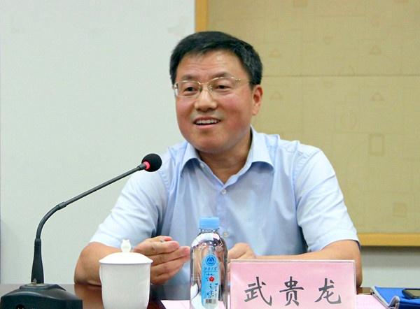 校党委书记武贵龙寄语志愿者