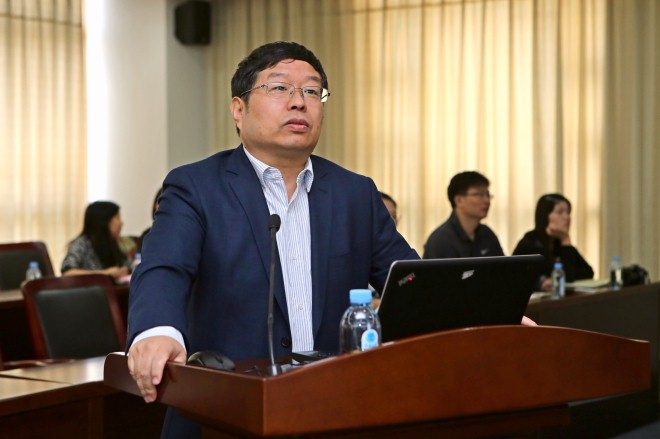 江南大学校长陈坚发表讲话