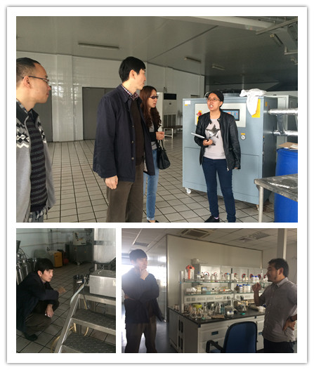 指导老师老师视察光明实习车间