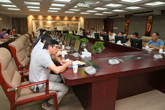 二级党组织书记工作座谈会现场