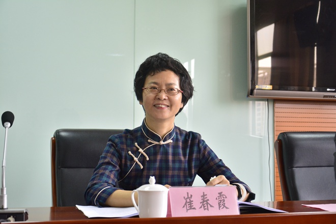 江苏省教育厅师资处崔春霞处长讲话