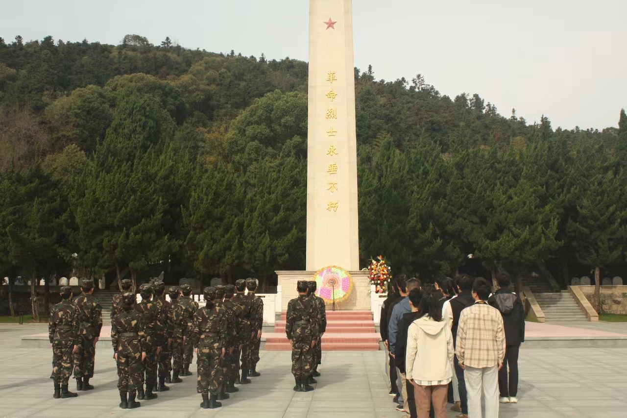 网上祭扫烈士墓图片